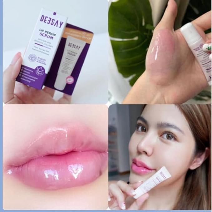 Deesay Lip Repair Serum Nourishing Radiant Moist Pink Firm Smooth Lips 8ml.-VivaGrace Women