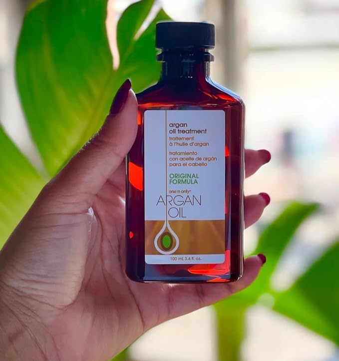 One 'n Only Argan Oil Hair Treatment - Hair Oil Smoothes and Strengthens Dry Damaged Hair, Eliminates Frizz, Creates Brilliant Shines, Non-Greasy Formula, 3.4 Fl. Oz-VivaGrace Women