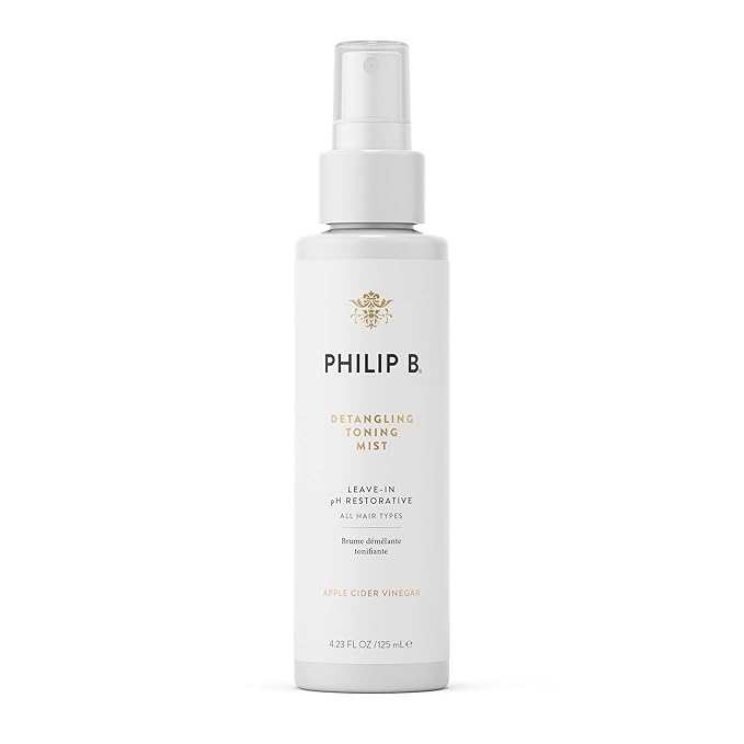 PHILIP B Detangling Toning Mist pH Restorative 4.23 oz. (125 ml) | Un-Tease Tangles, Leaves Hair Glossy, Smooth and Frizz-Free-VivaGrace Women