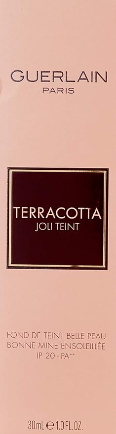 Guerlain Terracotta Joli Teint Beautifying SPF 20 Foundation, Natural, 1 Ounce-VivaGrace Women