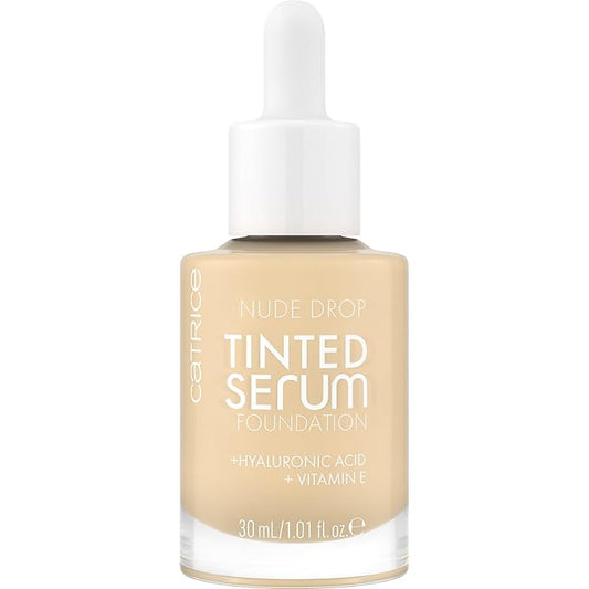 Catrice | Nude Drop Tinted Serum Foundation | Lightweight, Hydrating, Buildable Coverage | Enriched with Hyaluronic Acid & Vitamin E | Vegan & Cruelty Free (010N)-VivaGrace Women