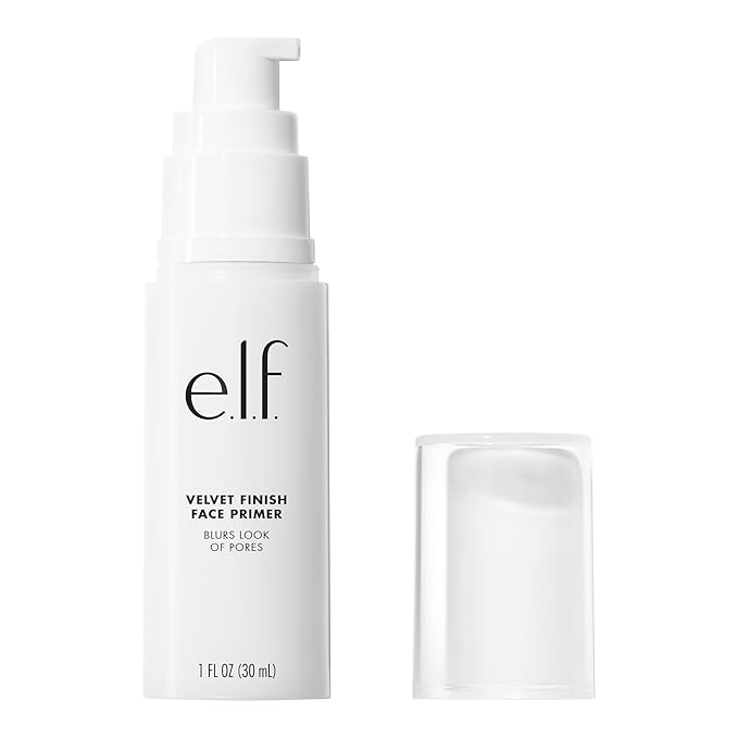 e.l.f. Mineral Infused Face Primer, Primer For A Smooth Foundation Base, Fills In Fine Lines & Refines Complexion, Vegan & Cruelty-free, Large-VivaGrace Women