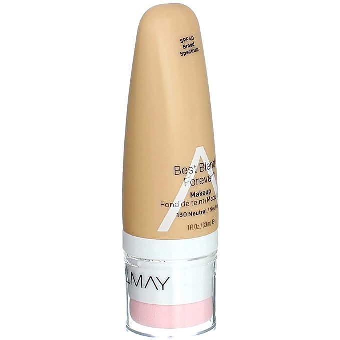 Almay Best Blend Forever Foundation, Neutral, 1 fl. oz., SPF 40 Broad Spectrum-VivaGrace Women