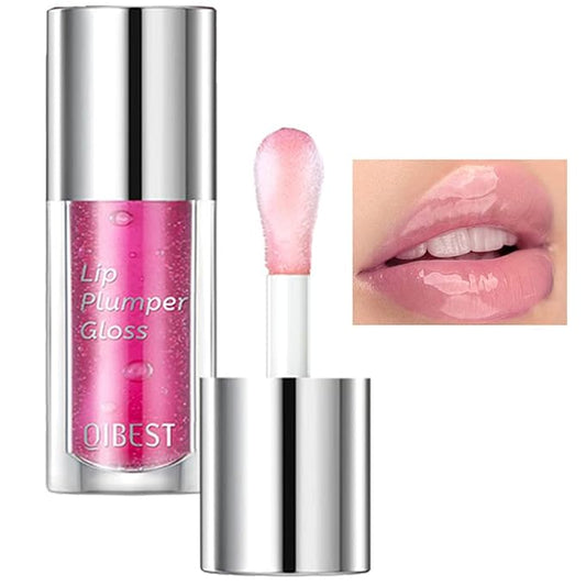 Plumping Lip Oil,Tinted for Lip Care Moisturizing lip oil,Long Lasting Nourishing Non-sticky (#1)-VivaGrace Women