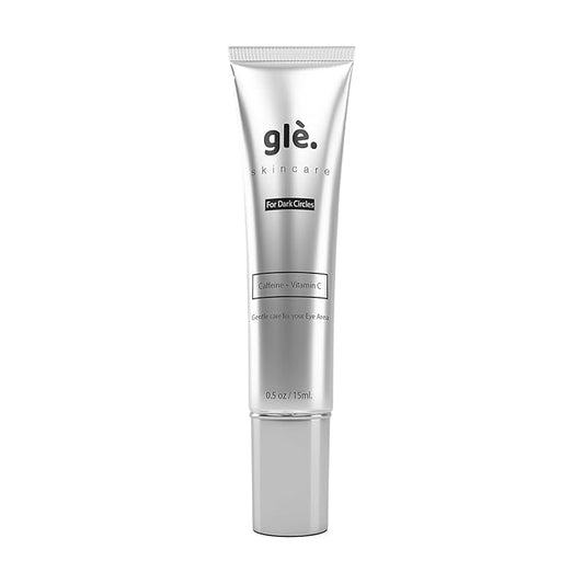 Gle Vitamin C Eye Serum for Dark Circles, Eye Wrinkles and Redness | Dark Circle Under Eye Puffy Eyes Treatment | Caffeine, Vitamin C Hyaluronic Acid | Hydrating & Brightening Scent-Free Travel Size-VivaGrace Women