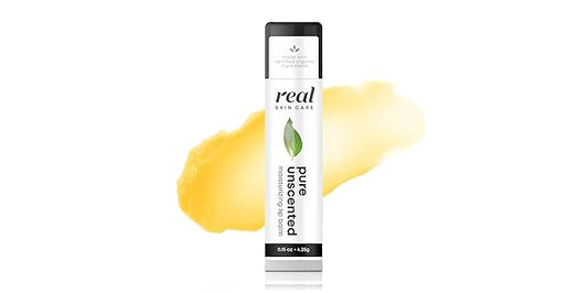 Organic Lip Balm With Coconut Oil | Handmade In the USA | Pure Unscented 4-Pack | Natural Lip Balm | Coconut Oil Lip Balm for Dry & Cracked Lips | Beeswax Lip Balm | 4 Lip Balm Pack-VivaGrace Women