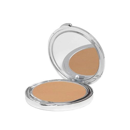 La Bella Donna Compressed Mineral Foundation - Amber, 12 oz Pressed Powder Makeup for All Skin Tones, Long Lasting Full Coverage Sun Kissed Tan-VivaGrace Women