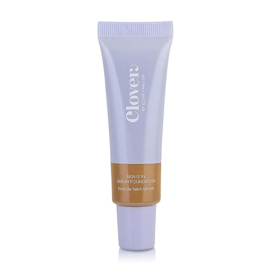 Clover Skin Is In Serum Foundation | Hydrating Face Serum, Lightweight Foundation, Cruelty-Free & Vegan | With Squalane And Sunflower Seed Wax | 30 ml - Shade 08 (Medium)-VivaGrace Women