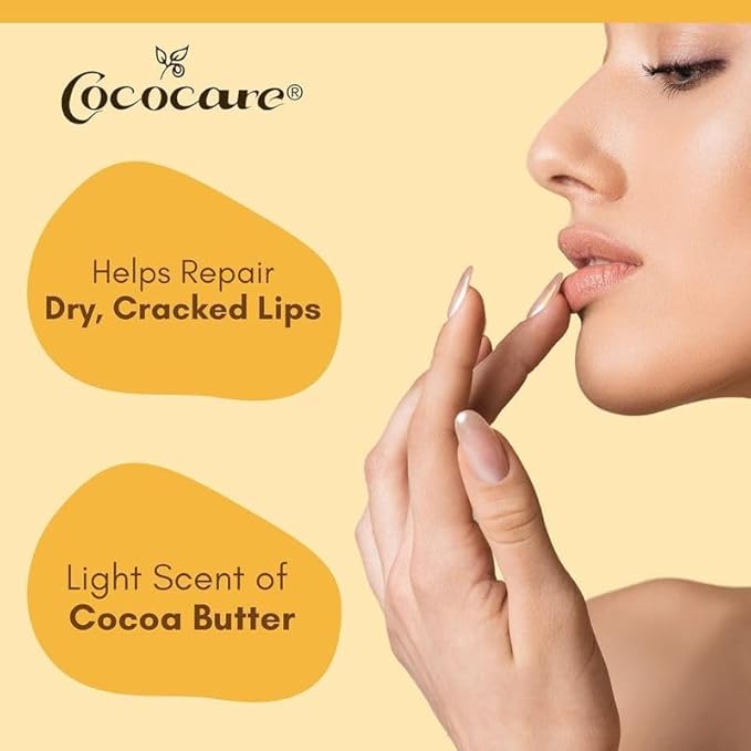 Cococare Cocoa Butter Lip Balm 0.15 oz (Pack of 8)-VivaGrace Women