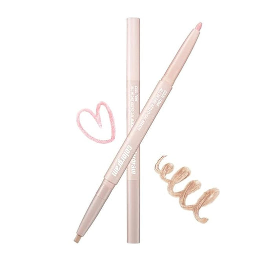 COLORGRAM Under Eye Highlighter Stick 02 Cool Tone | Silky-Smooth Long-Lasting Highlighter & Contouring Stick for Smudge-Proof, Shining Daily Makeup | K-Beauty Face Highlighters & Luminizers-VivaGrace Women