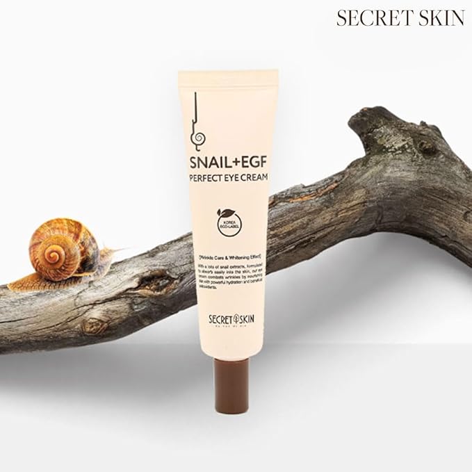 SECRET SKIN Snail+EGF Perfect Cream Wrinkle Bounce Firming Fine line Care Korean Skin Care (#01 Eye Cream)-VivaGrace Women