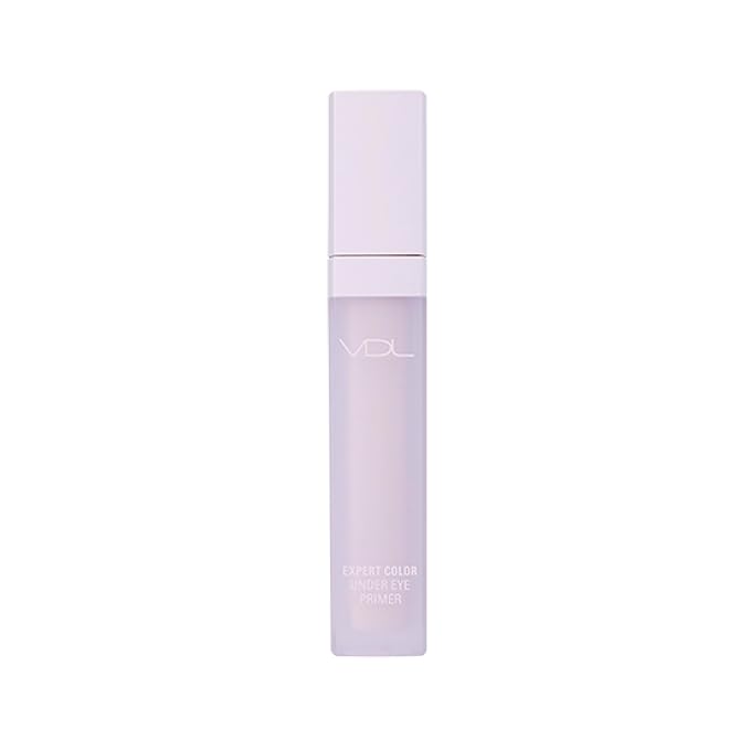 VDL Expert Color Under-Eye Primer (Purple, 0.19 oz) - Color-Correcting Concealer for Dark Circles, Uneven Skin Tone. Hydrating, Smooth. Korean Makeup.-VivaGrace Women