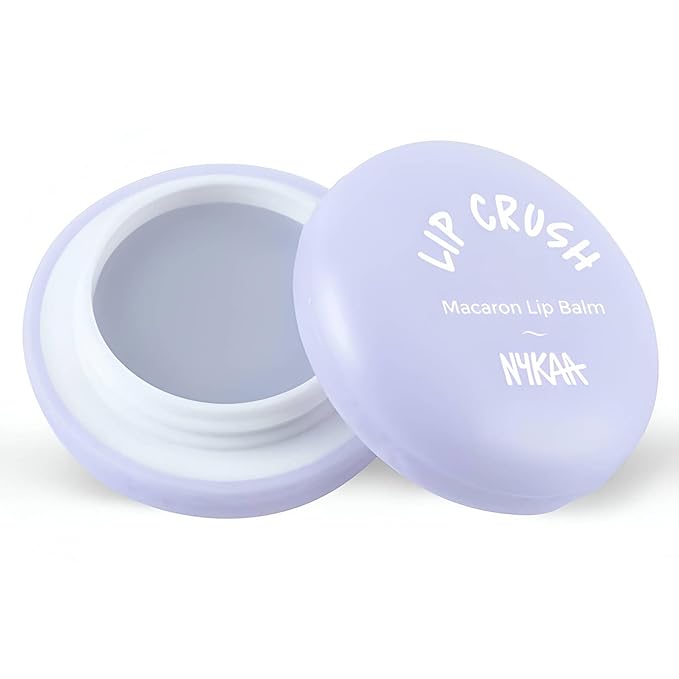 Cosmetics Lip Crush Macaron Lip Balm - Lip Butter with Shea Butter and Sweet Almond Oil - Nourishing and Healthy Lips - 01 Blueberry - 0.28 oz-VivaGrace Women