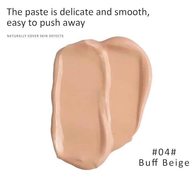 Ownest Mushroom Head Air Cushion BB Cream, Concealer Lasting Nude Makeup Moisturizing Pigment CC Liquid Foundation, Even Skin Tone Makeup Base Primer-Buff Beige-VivaGrace Women