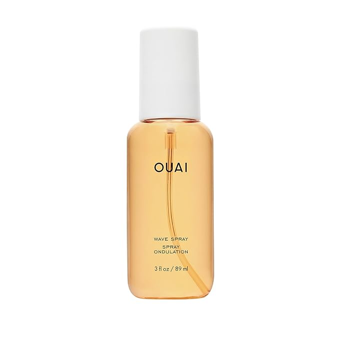 OUAI Travel Size Wave Spray - Texture Spray for Hair with Coconut Oil and Rice Protein - Adds Texture, Volume & Shine for Beach Waves - Paraben Free, Safe for Color & Keratin-Treated Hair (3 fl oz)-VivaGrace Women
