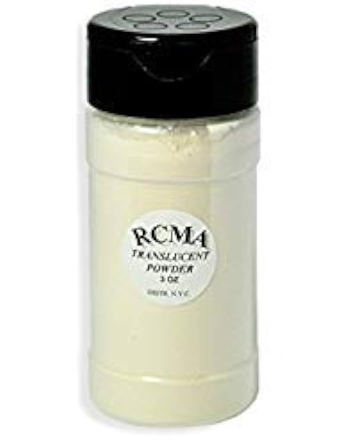 RCMA - Translucent Powder with Flesh Tone Pigment for Flawless Finish - Professional Makeup - Bottle 3 Ounces - Movie, Theater, or Everyday Makeup-VivaGrace Women