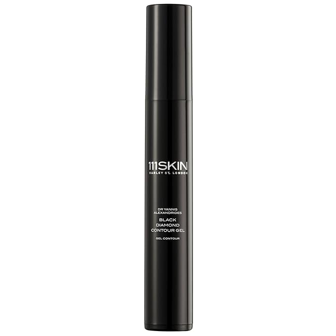 111SKIN Black Diamond Contour Gel Under Eye Cream for Dark Circles, Wrinkles & Fine Lines, Retinol & Peptide-Packed Formula for Firming & Hydration with Cooling Applicator for All Skin Types 0.5 fl oz