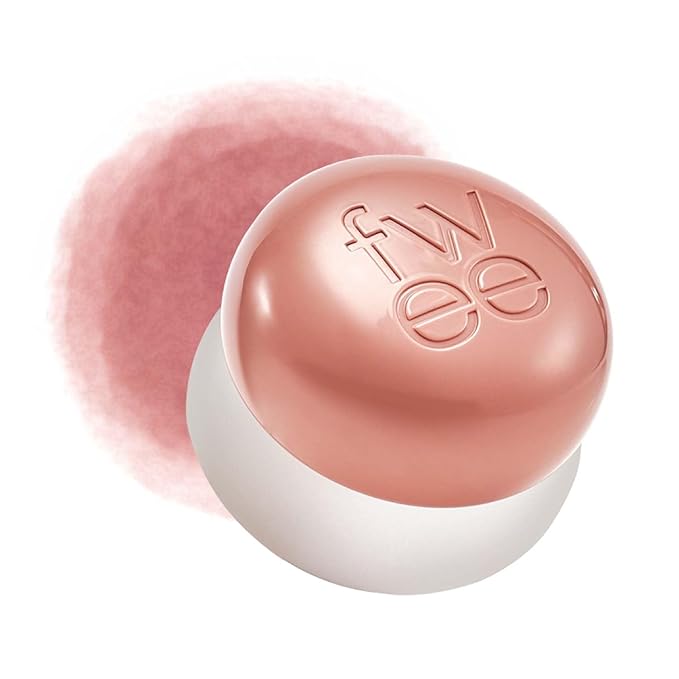 Lip&Cheek Blurry Pudding Pot | Just me Moment - Without | Makeup Blush, Buildable Lightweight, Multi-Use Soft Matte Finish | 5g-VivaGrace Women