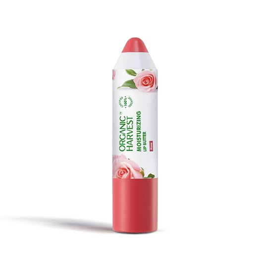 Moisturizing Lip Butter: Rose | Tinted Lip Butter for Women, Men & Kids | Best Organic Lip Balm | 100% American Certified Organic | 4gm-VivaGrace Women