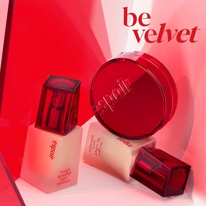 Espoir Pro Tailor Foundation Be Velvet SPF22 PA++ #5 Beige 1.01 fl oz | Powerful Lastingness Cover | Thin Coverage Improving Skin Texture | Velvety Formula without any Dry Feeling | Korean Makeup-VivaGrace Women