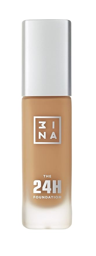 3INA The 24H Foundation 630-24H Long-Wearing Formula - Medium To High Buildable Coverage - Smooth Matte Finish - Expanded Shade Selection - Waterproof, Cruelty Free, Vegan Makeup - 1.01 Oz-VivaGrace Women