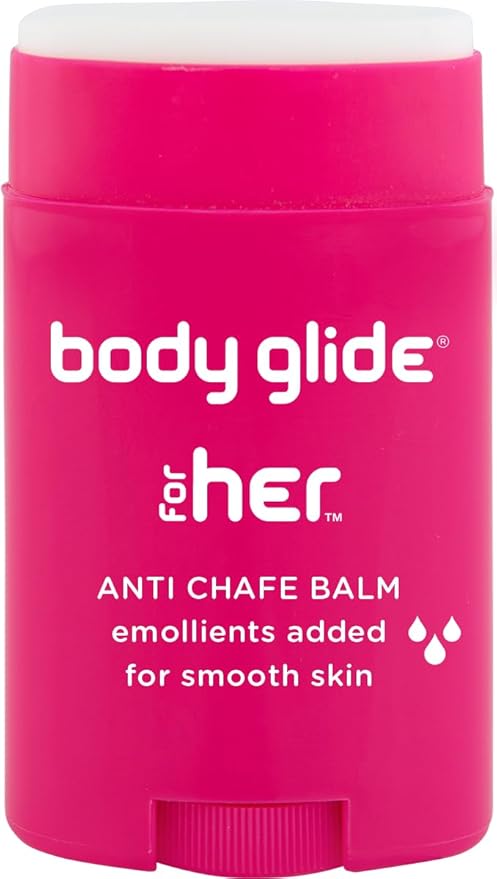 Body Glide For Her Anti Chafe Balm | Chafing stick with added emollients | Great for dry, sensitive skin and/or sensitive areas | Use on chest, bra, butt, groin, arm, and thigh chafing | 1.5oz-VivaGrace Women