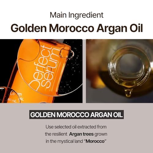 Mise En Scene Perfect Watery Serum for Hair Moisturizing - Korean Hair Argan Oils, Hair Essence for Hydrating with Citrus Scent, Derma Test Completed, 2.70 fl. Oz-VivaGrace Women