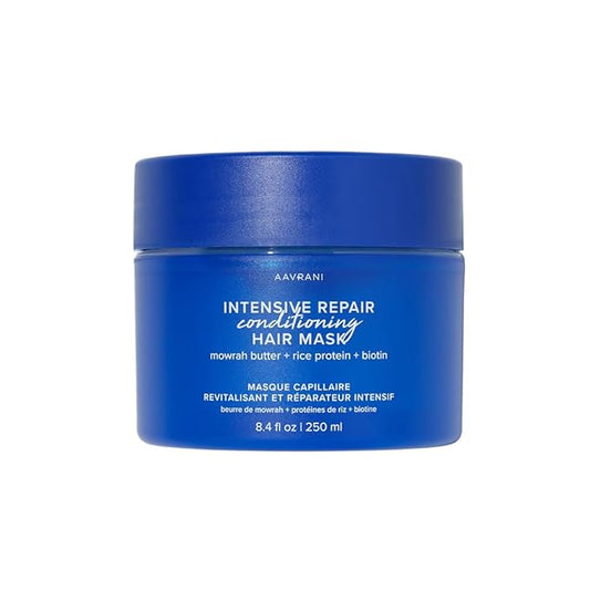 AAVRANI Intensive Repair Conditioning Hair Mask - Mask for Dry, Damaged Hair - with Biotin, Rice Protein, & Mowrah Butter to Repair - Vegan - 8.4 Oz-VivaGrace Women