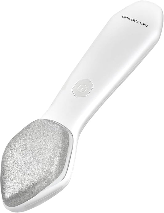NEWDERMO Microdermabrasion Machine Pro, Large Diamond Electric Microdermabrasion Wand Tool With 3 Levels Frequency for Face Body Exfoliate Skin Care(White)-VivaGrace Women
