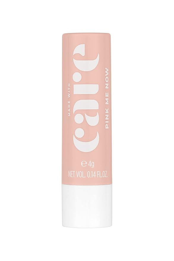 PINK ME NOW, Exfoliating Rosy Lip Balm, Daily Natural Lip Balm with 3-in-1 Action, (4g)-VivaGrace Women