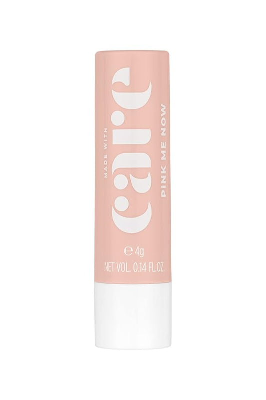 PINK ME NOW, Exfoliating Rosy Lip Balm, Daily Natural Lip Balm with 3-in-1 Action, (4g)-VivaGrace Women
