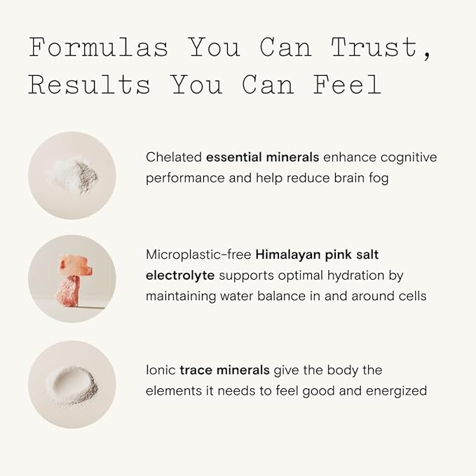 Moon Juice - Mini Dew Electrolytes Powder - Pomelo Grapefruit (30 Servings) - 2in1 Electrolytes & Minerals - Hydration Powder - Magnesium, Calcium, Potassium & Pink Salt - Sugar Free, Vegan, Non GMO-VivaGrace Women