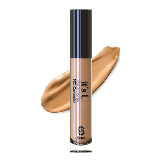 Sistar it's U Skin Perfecting HD Concealer Full Coverage Lightweight Long Lasting Correcting Liquid Contour Cover Masker Makeup 5 ml / 0.17 fl. oz (Fair)-VivaGrace Women
