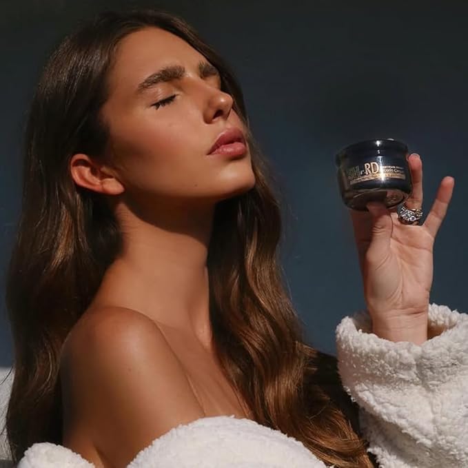 SH-RD Protein Cream Gold Deluxe Edition | Deep Conditioner for Dry Damaged Hair | Leave-In Hair Protein w/Rosemary & Gold Leaf | Repair Split Ends, Promote Shine - 2.71oz/80ml-VivaGrace Women