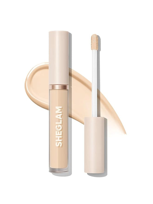 SHEGLAM 12HR Full Coverage Concealer Matte Finish Concealer Stick for Under Eye and Dark Circles - Linen-VivaGrace Women
