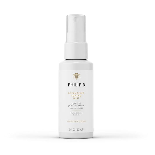 PHILIP B Detangling Toning Mist pH Restorative 2 oz. (60 ml) | Un-Tease Tangles, Leaves Hair Glossy, Smooth and Frizz-Free-VivaGrace Women