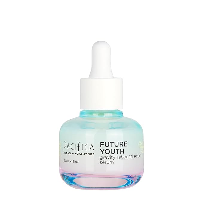 Pacifica Future Youth Gravity Rebound Face Serum – Multi-Peptide Firming Facial Serum for Fine Lines, Anti-Aging & Elasticity Vegan & Cruelty-Free Dermatologist Tested-VivaGrace Women