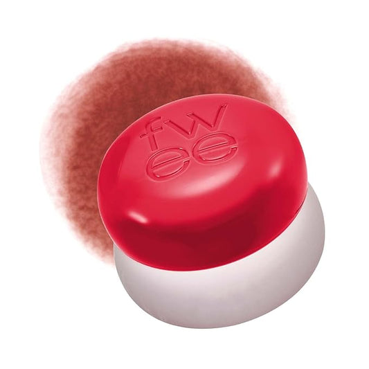 Lip&Cheek Blurry Pudding Pot | Reddish Moment - Fav | Makeup Blush, Buildable Lightweight, Multi-Use Soft Matte Finish | 5g-VivaGrace Women