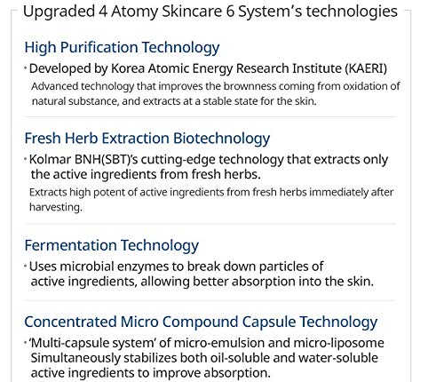 ATOMY Absolute CellActive Skincare Set 6 type-VivaGrace Women