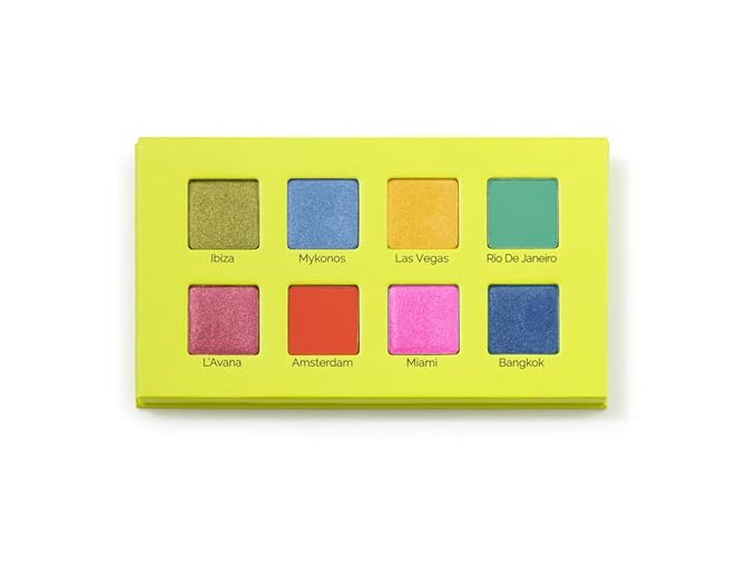 Iconic Madness Eyeshadow Palette 8 Color Shimmer and Matte Makeup Palette YouTube Influencer-VivaGrace Women