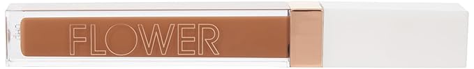 FLOWER BEAUTY By Drew Barrymore Light Illusion Full Coverage Concealer - Diffuse Dark Under Eye Circles + Blurs Blemishes - Weightless Formula + Crease Proof Makeup (Mocha)-VivaGrace Women