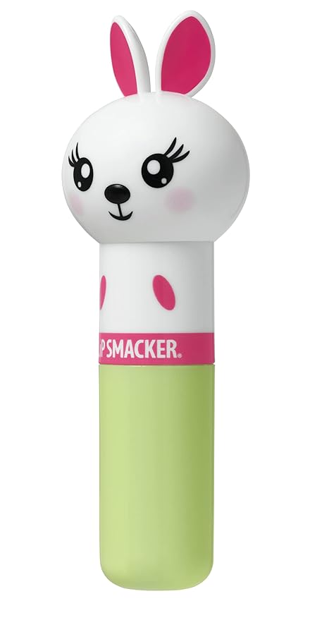Lip Smacker Marvel Iron Man Keychain Lip Balm & Lippy Pals Bunny Rabbit Carrot Cake Lip Balm Bundle-VivaGrace Women