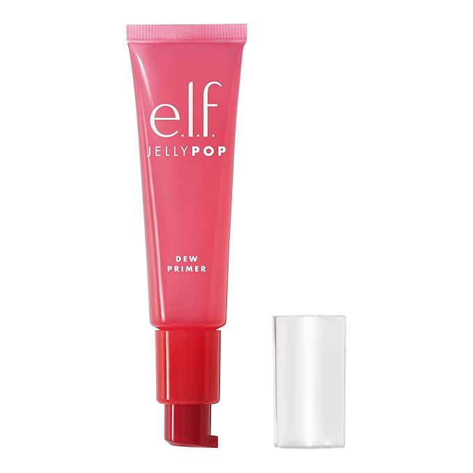 e.l.f. Jelly Pop Dew Primer, Limited Edition Translucent Face Primer For Moisturizing & Smoothing Skin & Gripping Makeup, Vegan & Cruelty-Free-VivaGrace Women