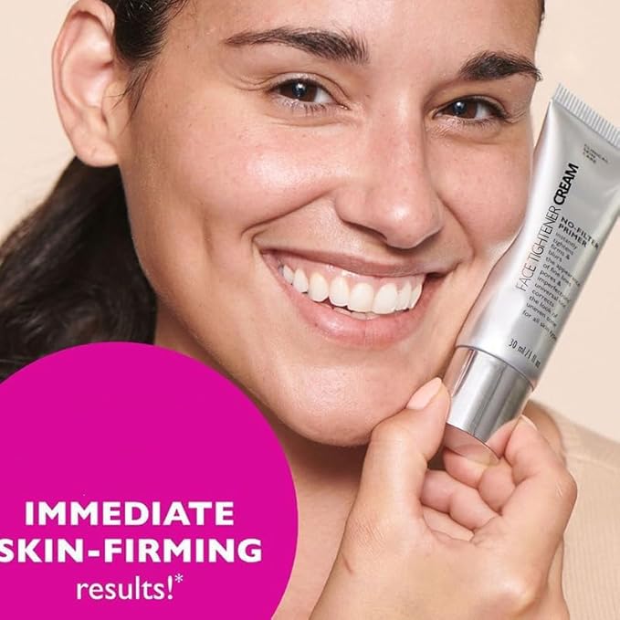 Face Tightener No-Filter Primer,Instant Face Tightener No-Filter Primer,Face Blurring Primer for Face Before Makeup,Skin Tightening Cream for Face for All Skin Types（1PCS)-VivaGrace Women