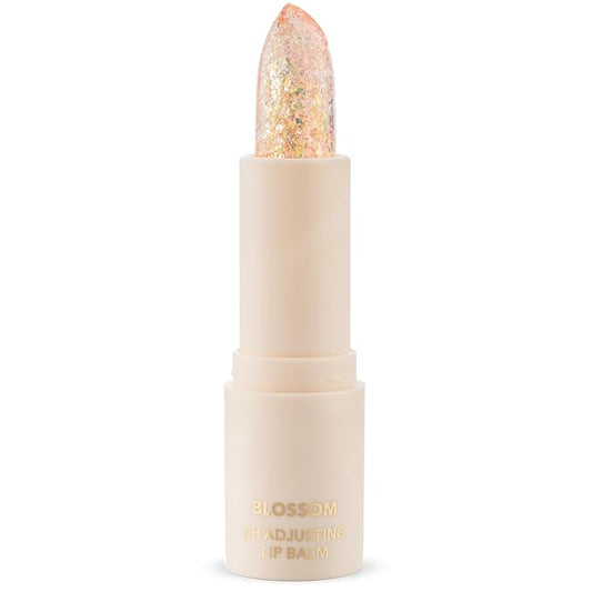 Blossom pH Adjusting Shimmering Lip Balm Moisturizing Glitter Sparkle Lip Balm, 0.12oz./3.5g, Coral-VivaGrace Women