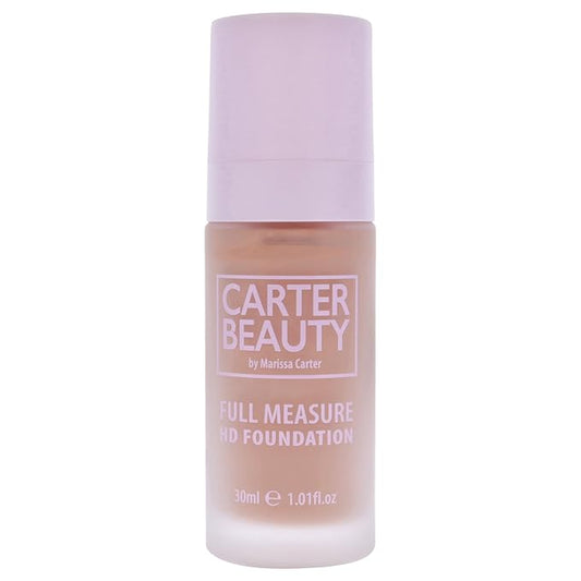 Carter Beauty By Marissa Carter Full Measure HD Foundation- Water-Based, Super Soft Skin Perfector - Vegan And Cruelty Free, Paraben And Sulfate Free - Shortbread - 1.01 OZ-VivaGrace Women