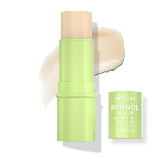 Retinol Eye Cream Brightening Eye Stick Anti-aging Eye Cream for Dark Circles and Puffiness Dark Circles Under Eye Treatment Under Eye Cream Puffy Eyes Treatment Firm Eye Bags Treatment for Men Women-VivaGrace Women