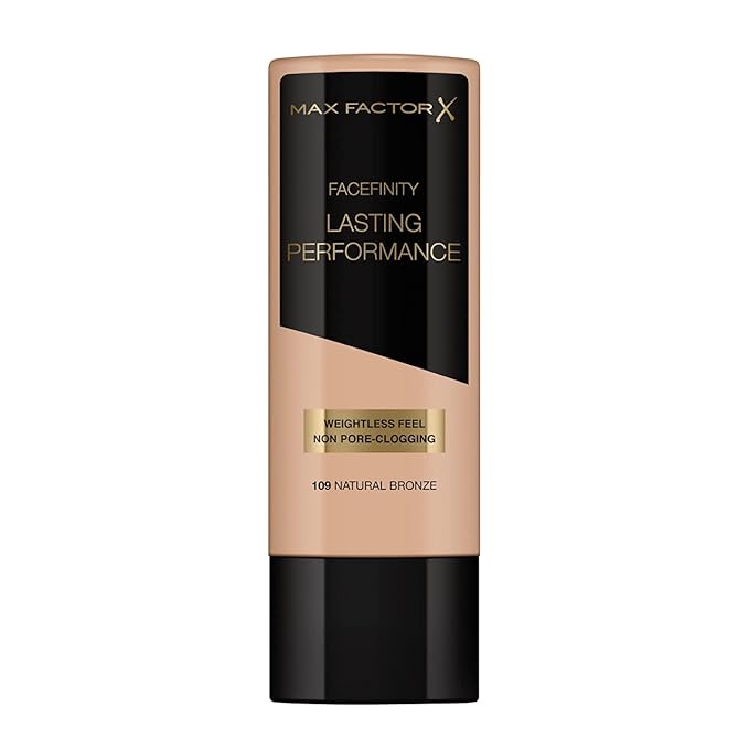 Max Factor Lasting Performance Long Lasting Foundation - # 109 Natural Bronze, 35 ml-VivaGrace Women