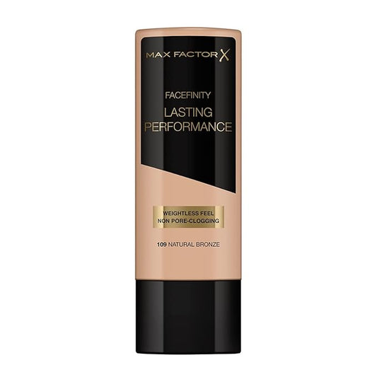 Max Factor Lasting Performance Long Lasting Foundation - # 109 Natural Bronze, 35 ml-VivaGrace Women