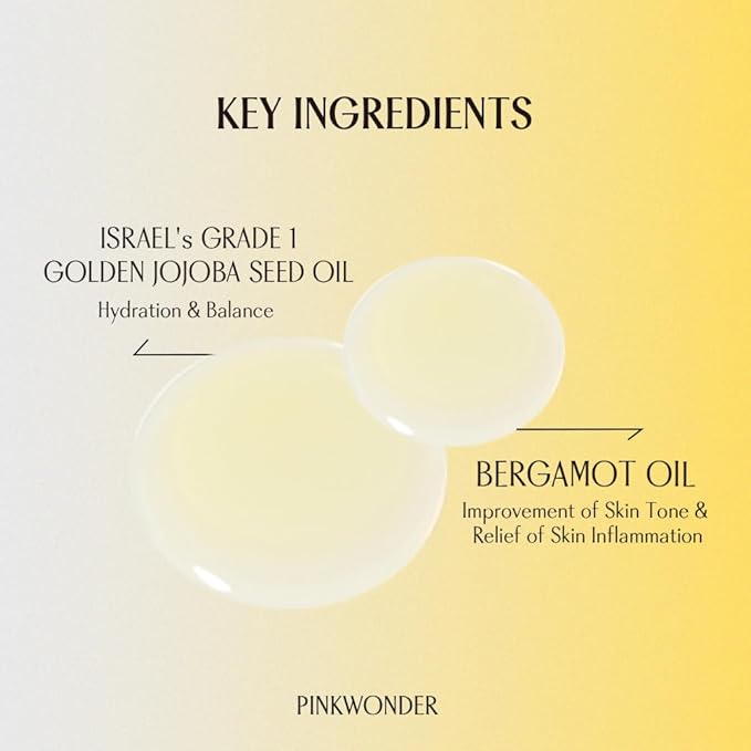 PINKWONDER USDA Organic Jojoba Oil | 100% Pure, Cold-Pressed & Vitamin E-Rich Oil for Skin | Non-Greasy, Fast-Absorbing for Face, 1.69oz (50ml)-VivaGrace Women